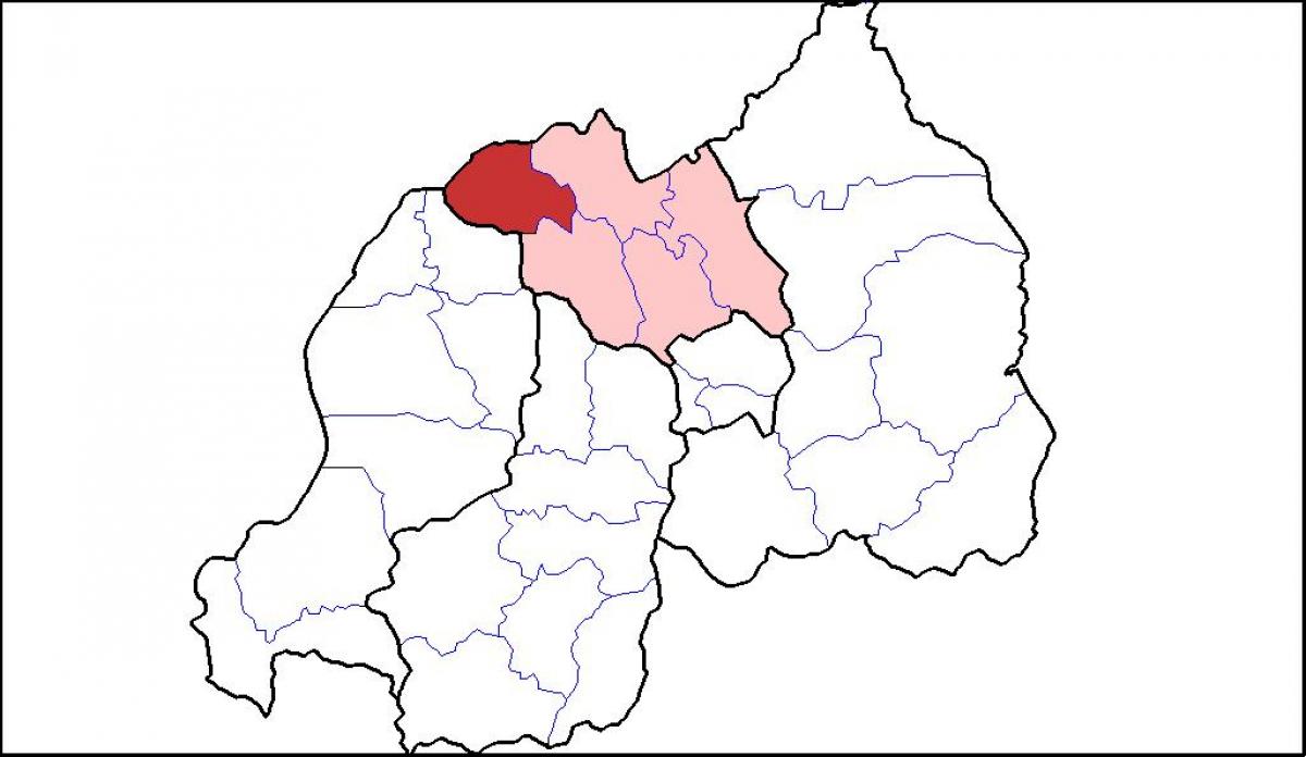 mapa musanze Ruandi